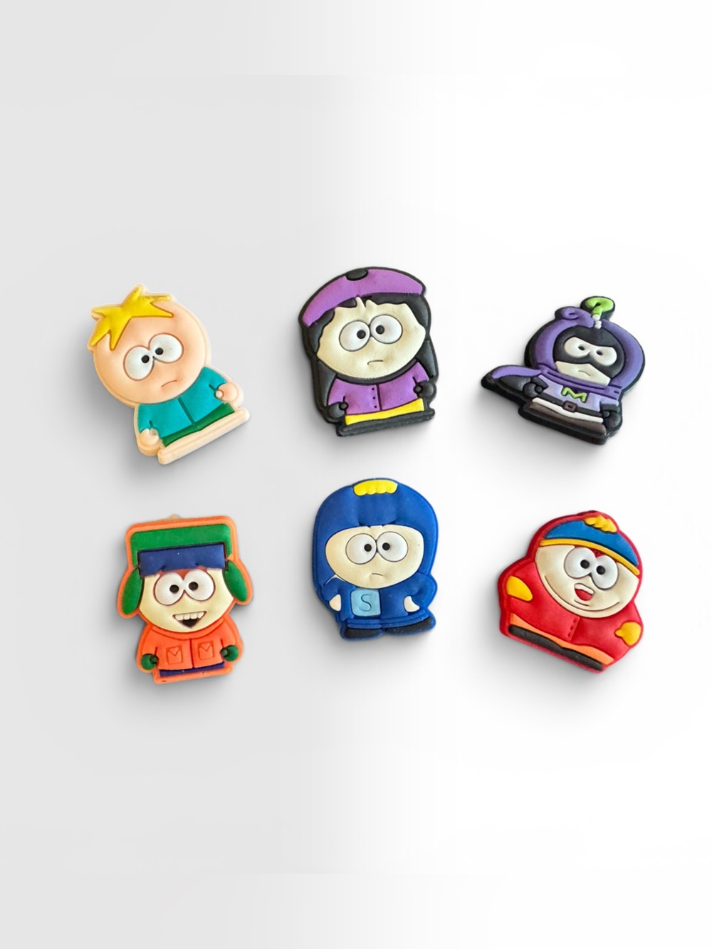 South Park Character Shoe Charms - Multicolor Set of 6